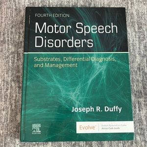 Motor Speech Disorders 4th Edition
